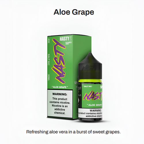 Aloe Grape - NASTY LIQ | 30ML Vape Juice | 20MG, 35MG, 50MG | Vape Sto Vape Shop Coimbatore Aloe Grape - NASTY LIQ | 30ML Vape Juice | 20MG, 35MG, 50MG | Vape Sto Vape Shop Coimbatore