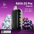 Elf bar Raya d3 pro -30k Grape ice