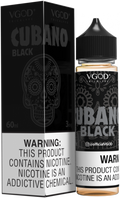 Cubano Black - VGod | 60ML Vape Juice | 3MG, 6MG, 12MG | Vape Store
